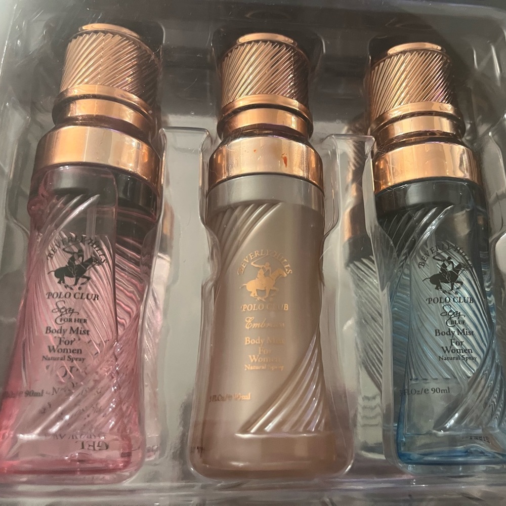 Beverly hills polo club body mist for women